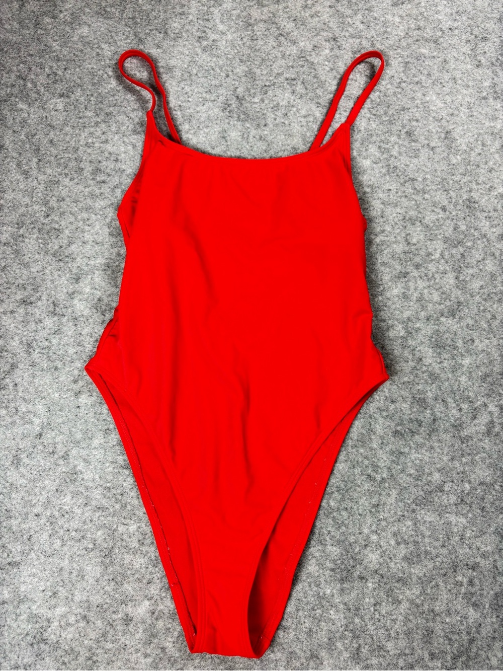 Wild Fable Baywatch Red High Cut Cheeky One Piece Swimsuit S